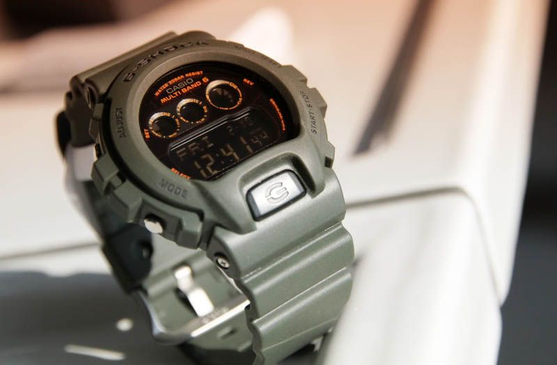 khaki g shock